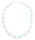 Sterling Silver Mother Of Pearl Bead Necklace KX121010